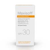 pharma franchise range of Innovative Pharma Maharashtra	Maxisoft SPF 30 Sunscreen Lotion 50 ml (Indo Herbal) Front .jpg	